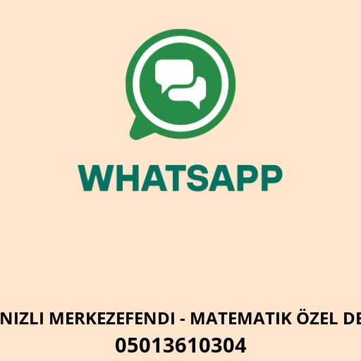 WhatsApp ile iletişim