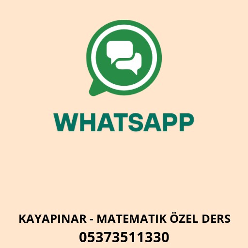 WhatsApp ile iletişim