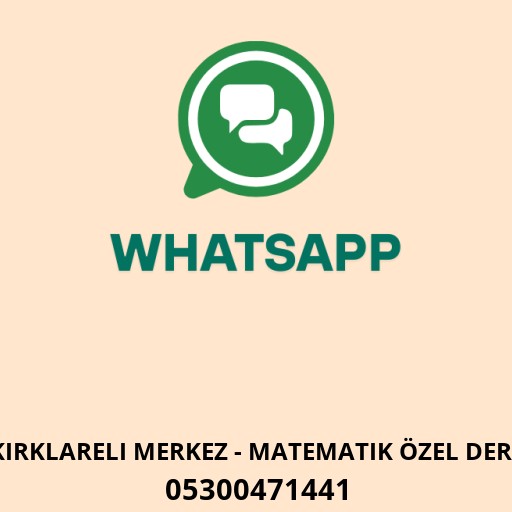 WhatsApp ile iletişim